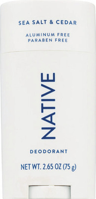 ALL Native deodorant, dry sprays or body wash