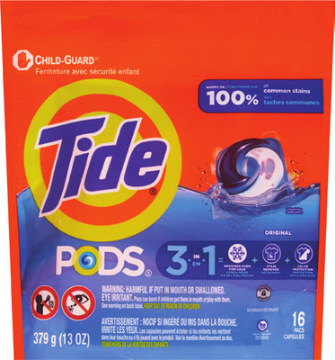 Tide PODS 11-16 ct., Gain flings! 14-16 ct., fireworks 5 oz or Downy Beads 5-5.9 oz.