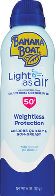 Banana Boat or Hawaiian Tropic sun care