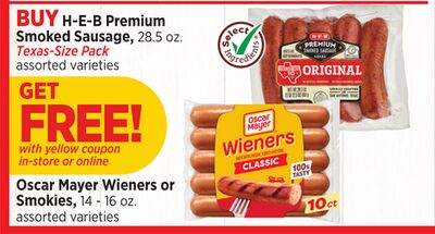 H-E-B Premium Smoked Sausage