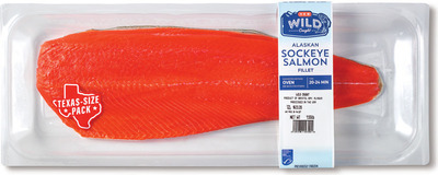 H-E-B Wild Caught Sockeye Salmon Fillet