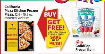 California Pizza Kitchen Frozen Pizza