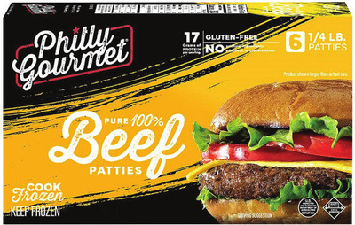 Philly Gourmet Beef Patties