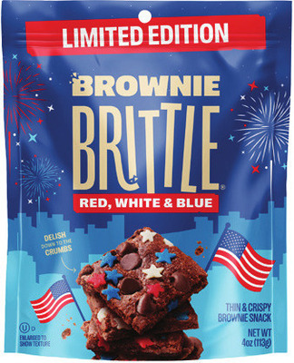 Brownie Brittle Red, White & Blue