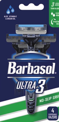 Barbasol Ultra Guard 3 or Pure Silk Disposable Razors