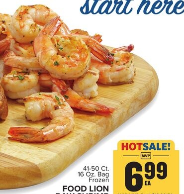 Food Lion Raw Shrimp