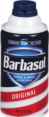Barbasol or Pure Silk Shaving Cream