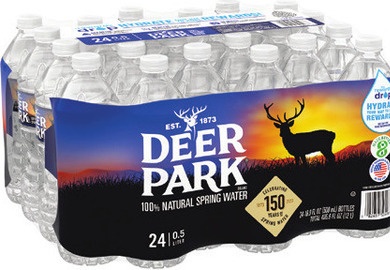 Deer Park or Pure Life Water