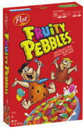Post Pebbles or Honey Bunches of Oats Cereal