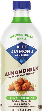 Blue Diamond Almond milk