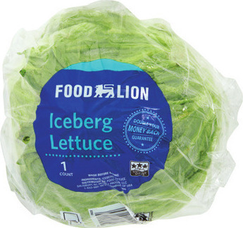 Food Lion Iceberg Lettuce