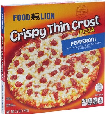 Food Lion Crispy Thin Crust Pizza