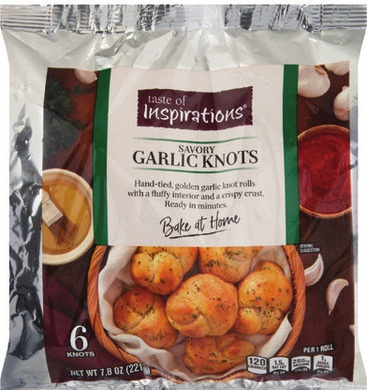 Taste of Inspirations Savory Garlic Knots
