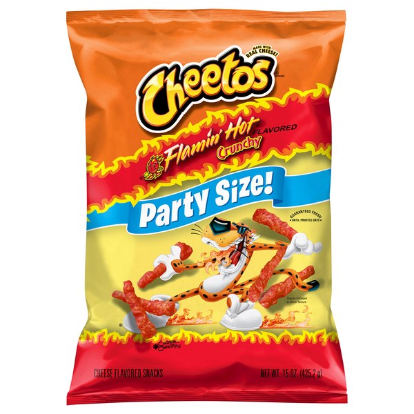 Cheetos Crunchy Flamin Hot Cheese Flavored Snacks | $5.49 - Buy 1, Get 1 Free