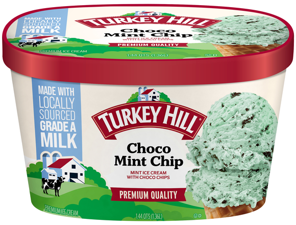 Turkey Hill Choco Mint Chip Ice Cream