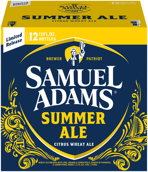 Samuel Adams Summer Ale Citrus Wheat Ale - 12 pk