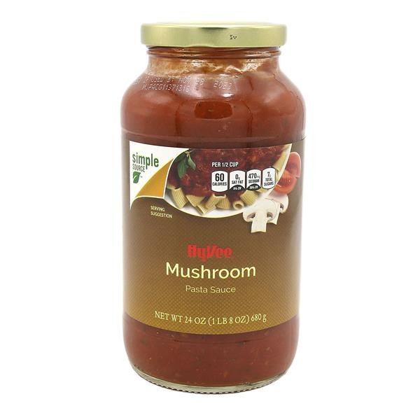 Hy-Vee Mushroom Pasta Sauce | $1.99 - $1.28