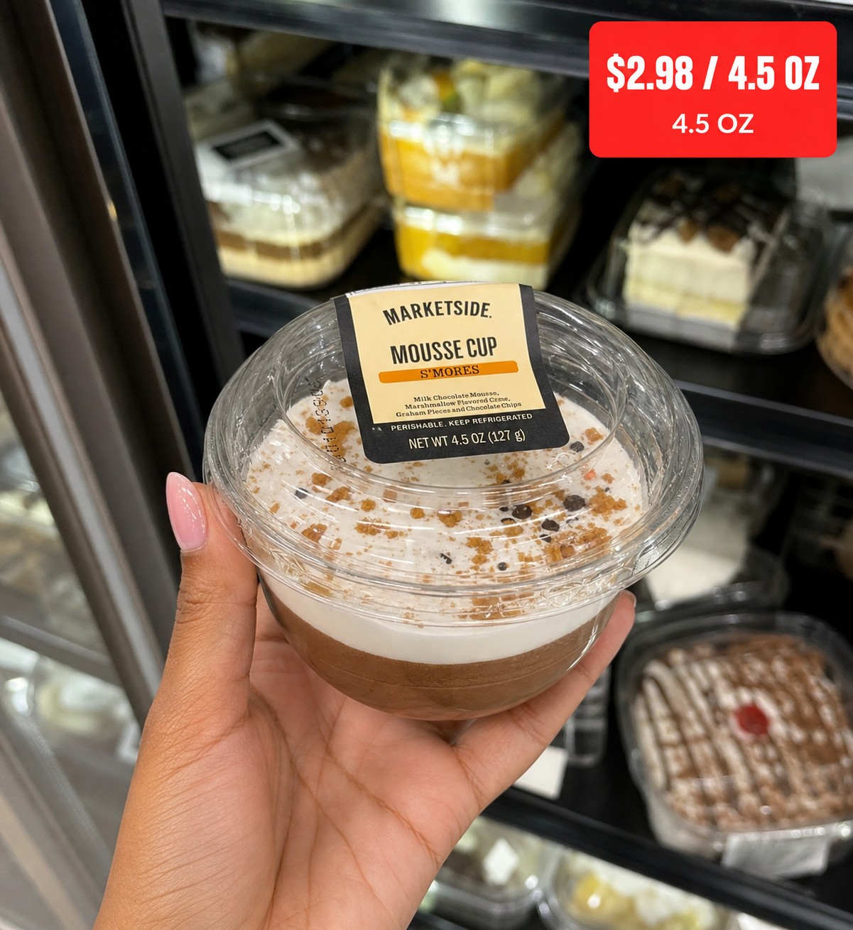 MARKETSIDE MOUSSE CUP S'MORES