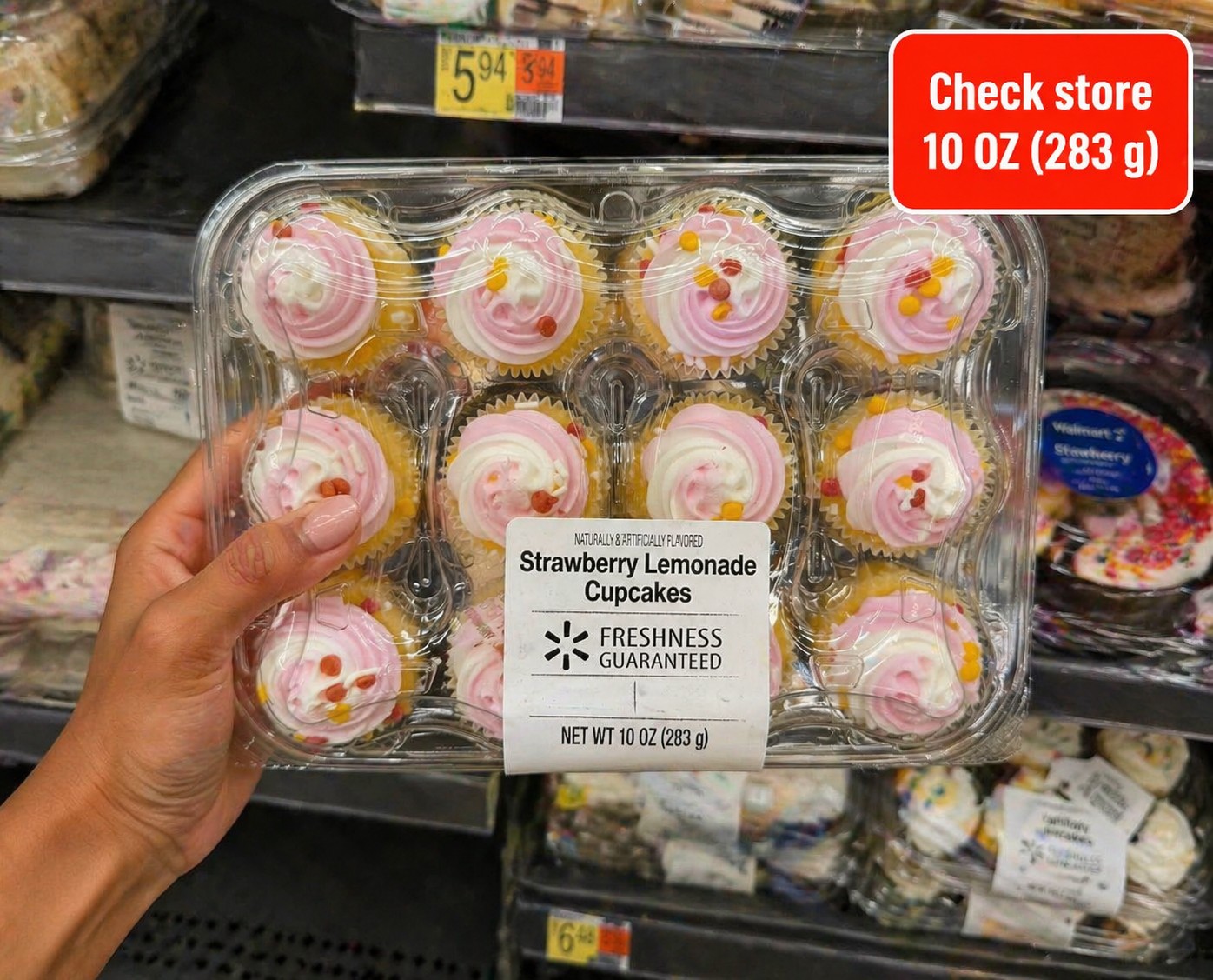Strawberry Lemonade Cupcakes