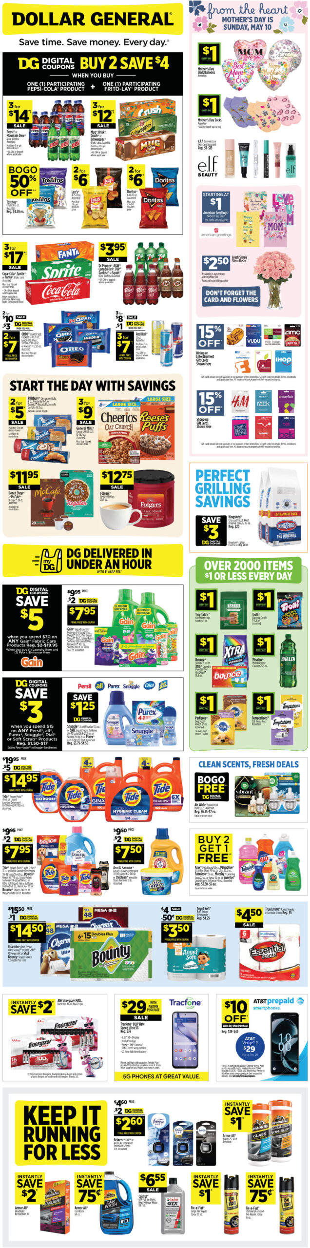 Dollar General Weekly Ad Page 1