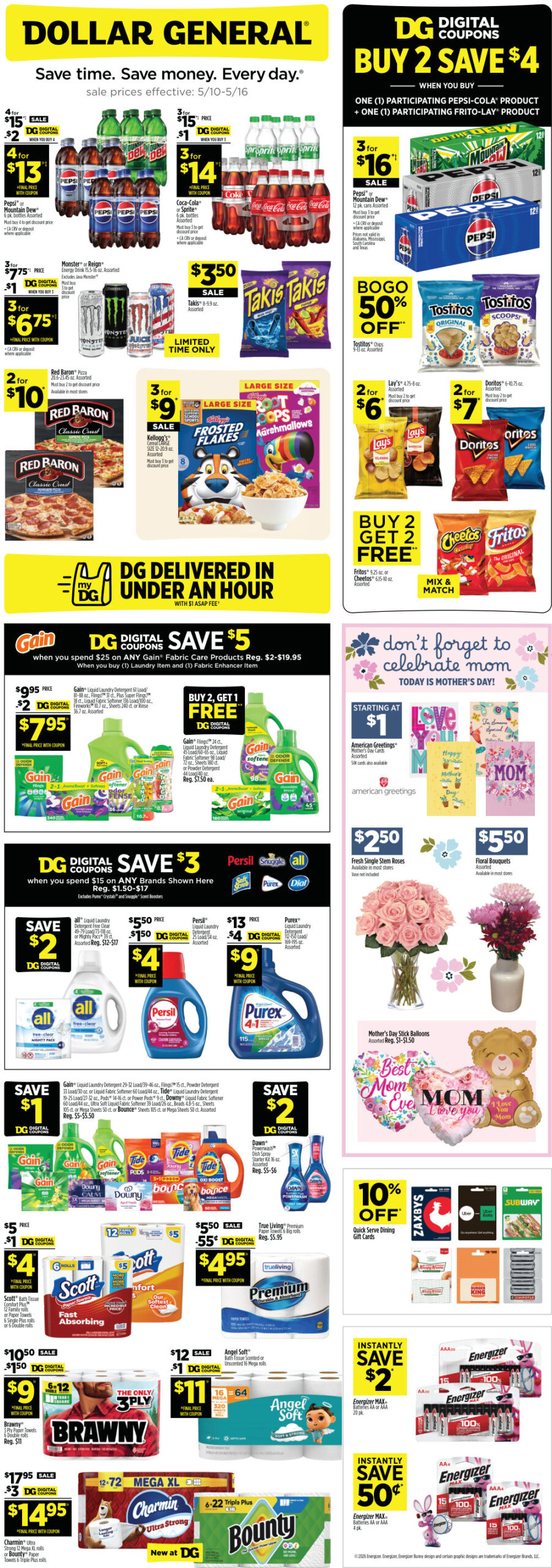 Dollar General Weekly Ad Page 1
