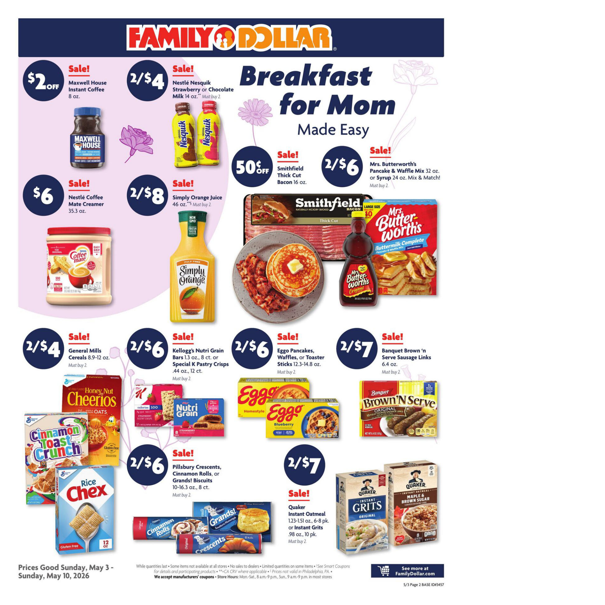 Family Dollar Weekly Ad Page 2