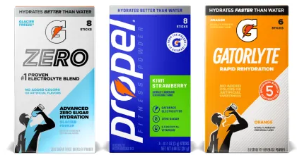 Gatorade G Zero, Propel or Gatorlyte