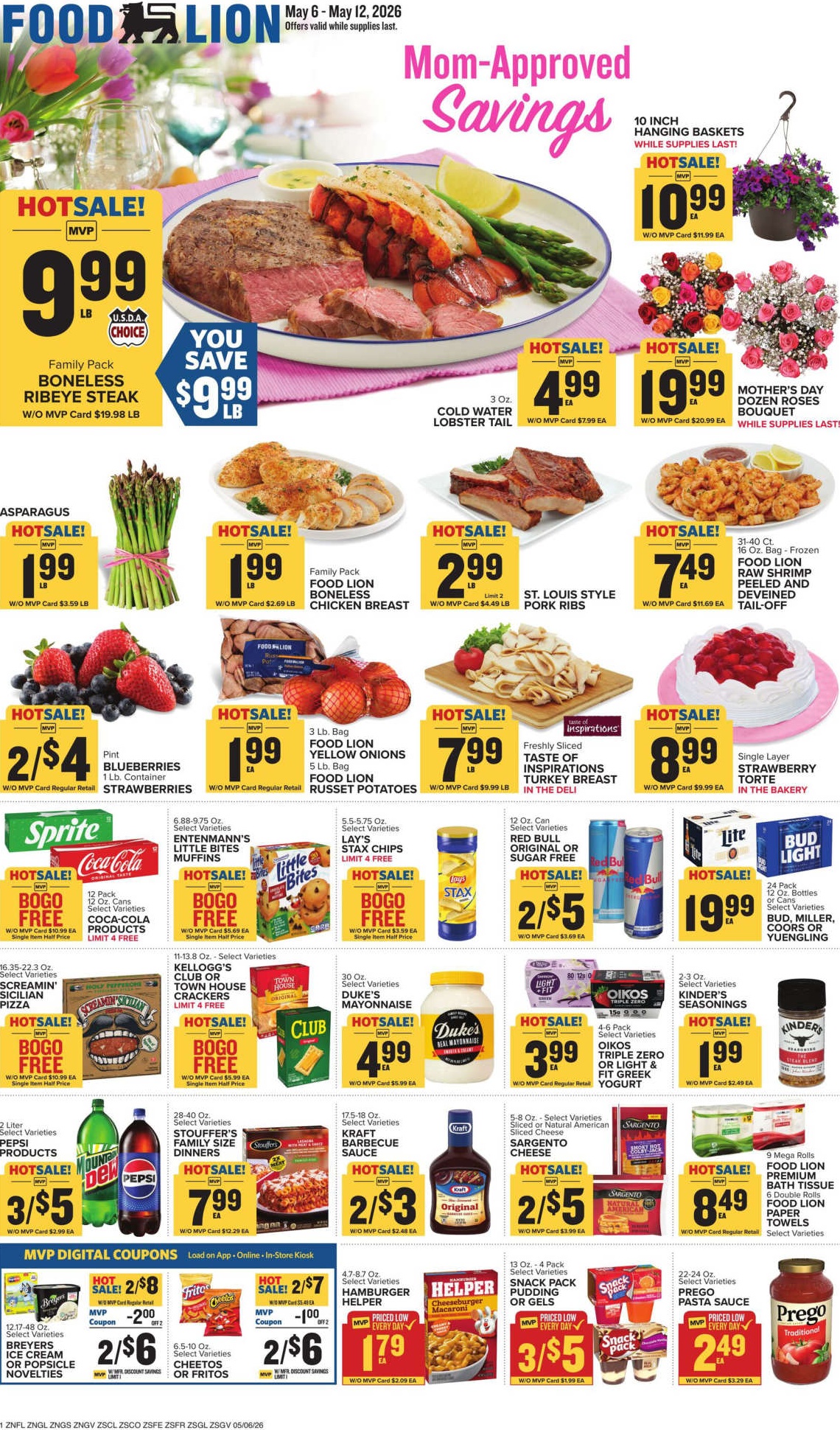 Food Lion Weekly Ad Page 1