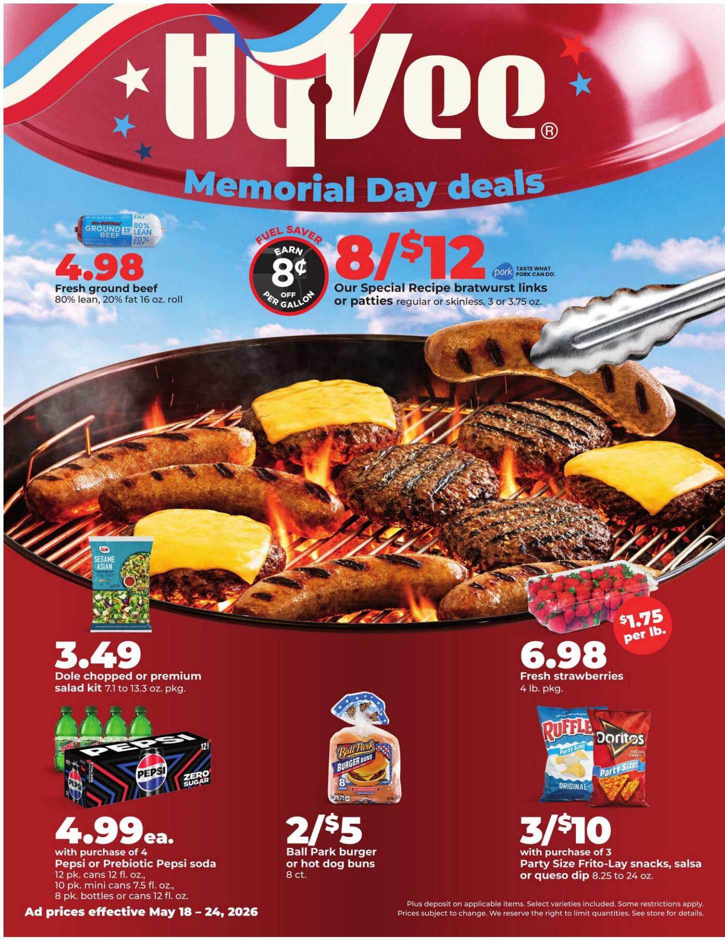 Hyvee Weekly Ad Page 1