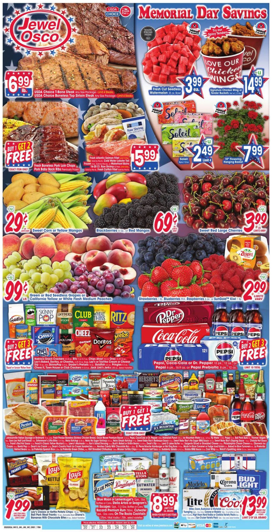 Jewel-Osco Weekly Ad Page 1