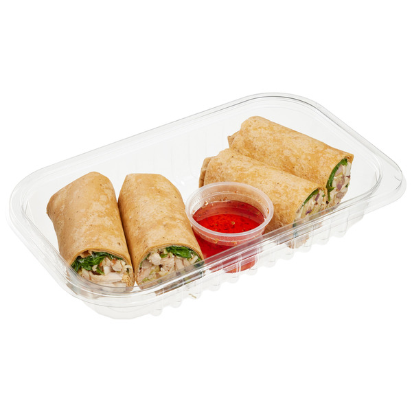 Costco deli item 4: Kirkland Signature Thai Chili Wrap with Sweet Chili Sauce