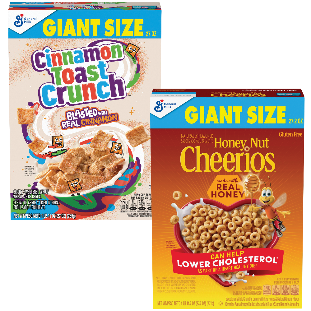 General Mills Giant Size Cereal