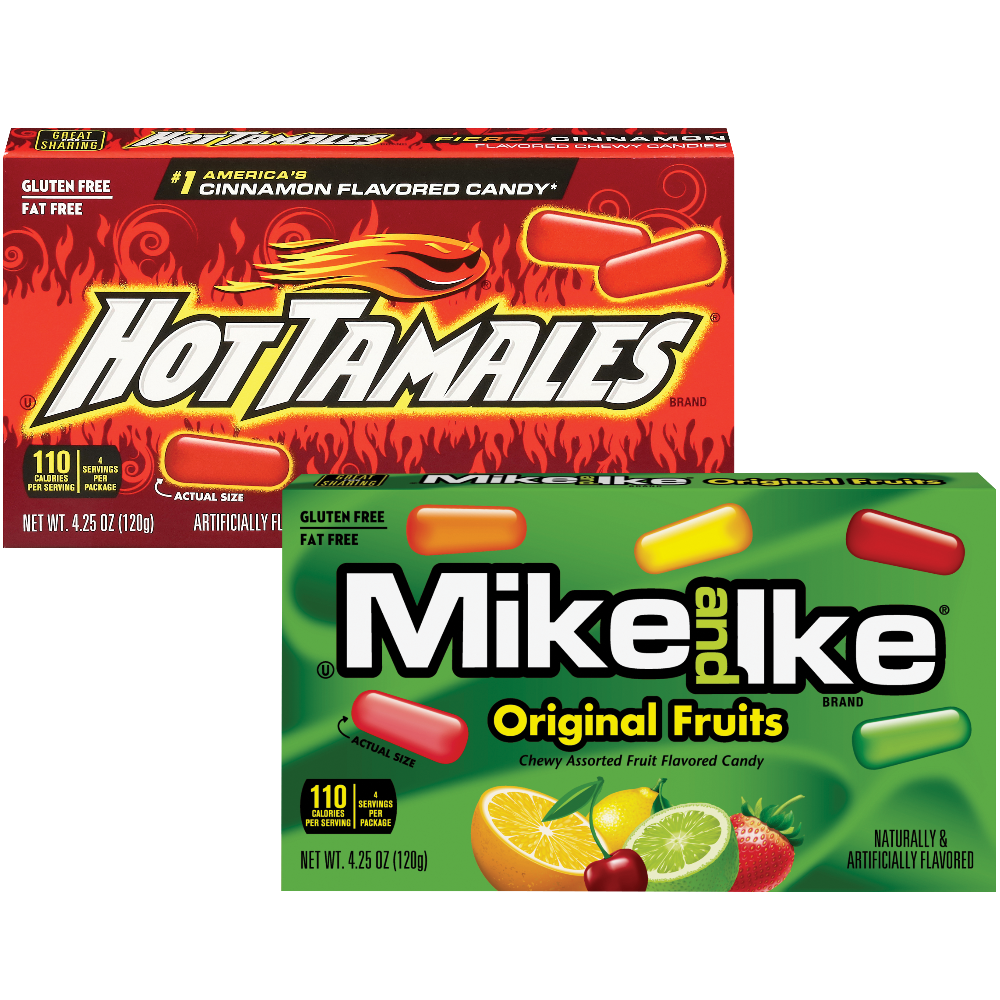 Mike & Ike or Hot Tamales Candy