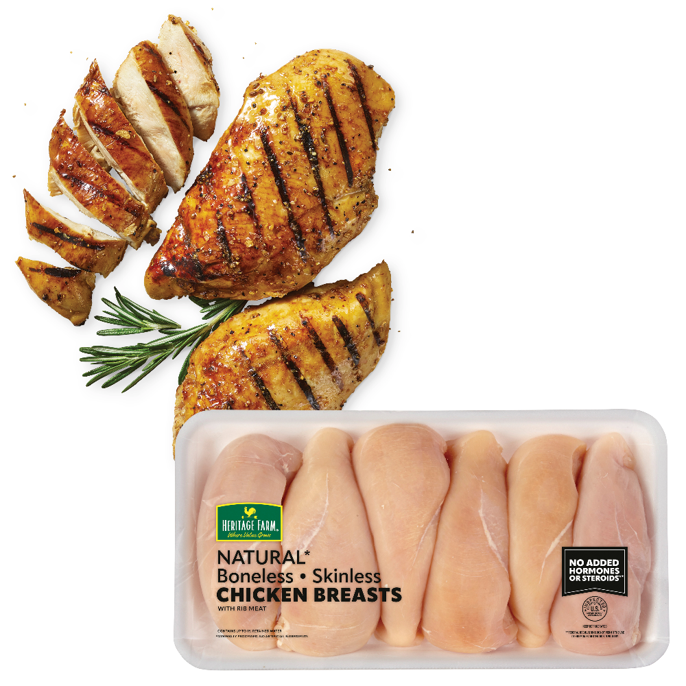Fresh Heritage Farm Boneless Chicken Breasts