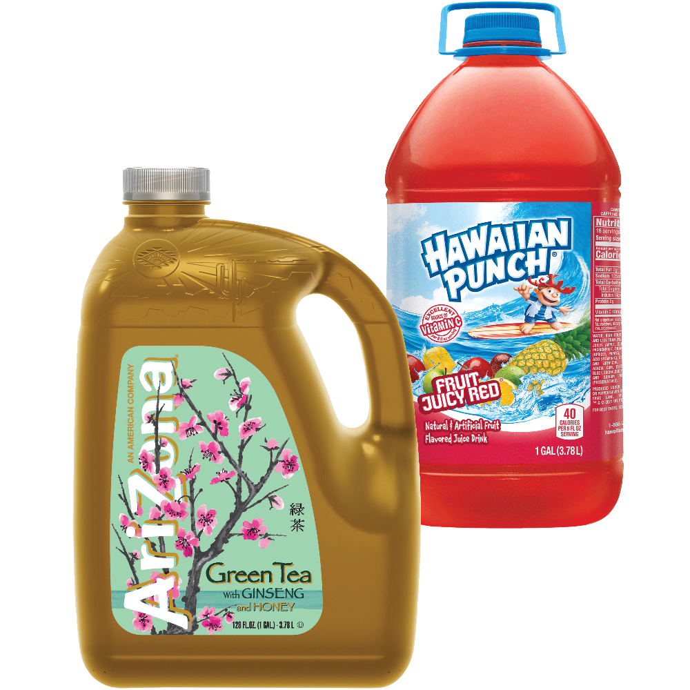 Arizona Tea or Hawaiian Punch