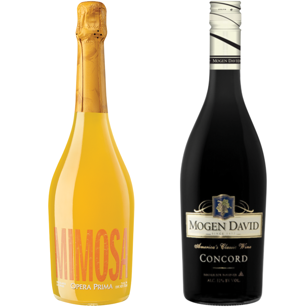 Opera Prima Mimosa or Mogen David