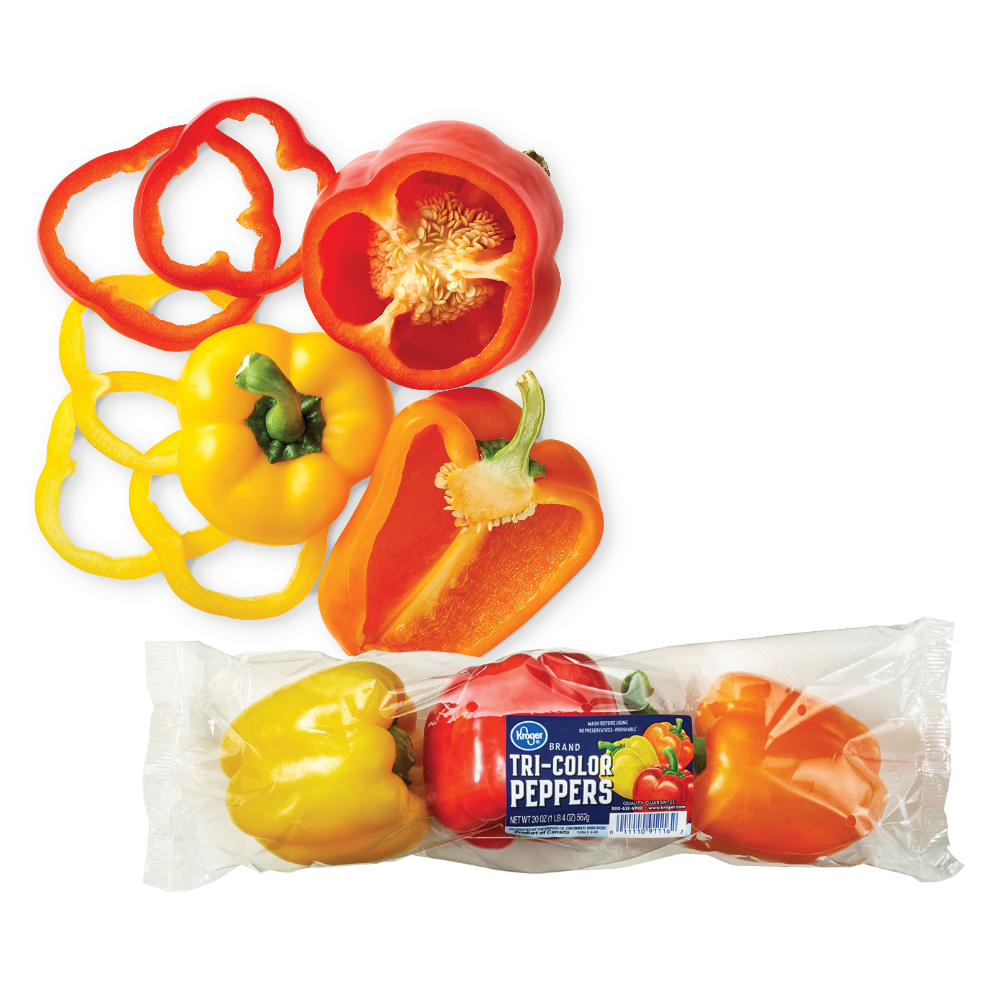 Kroger Tri-Color Peppers