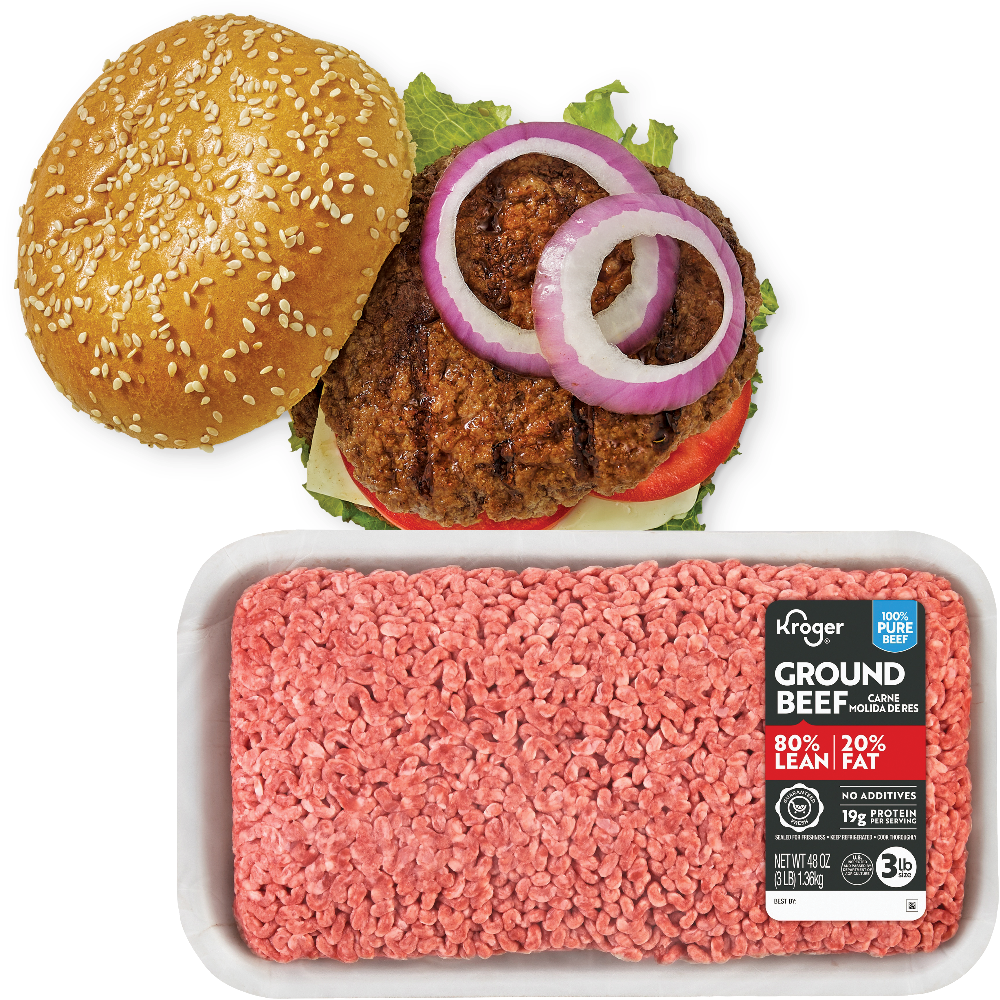 Kroger 80% Lean Ground Beef