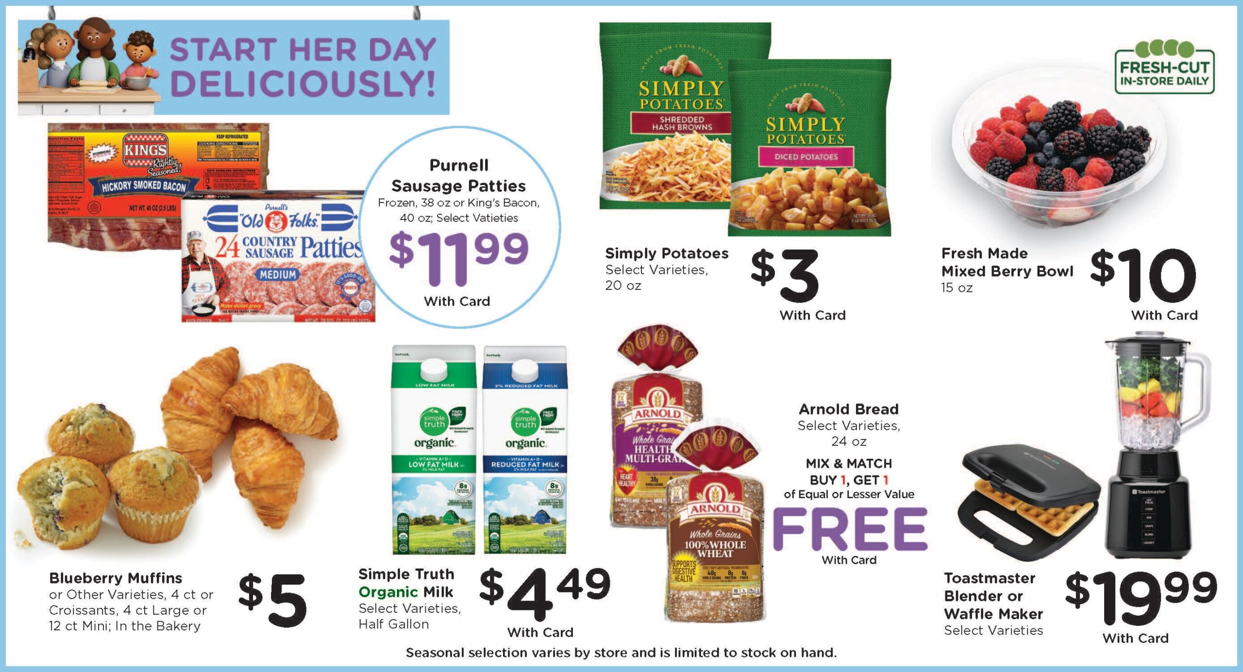 Kroger Weekly Ad Page 999999