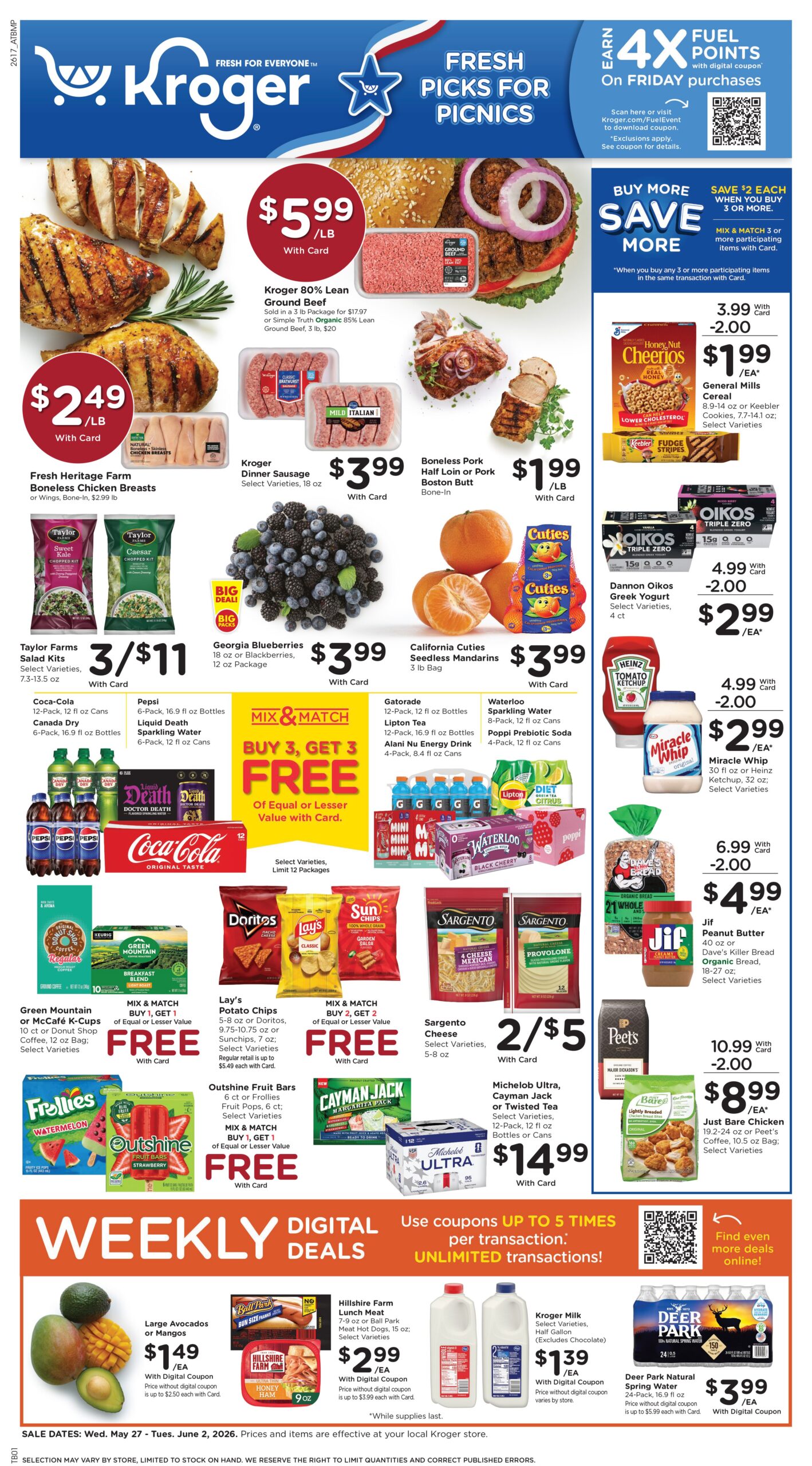 Kroger Weekly Ad Page 999999