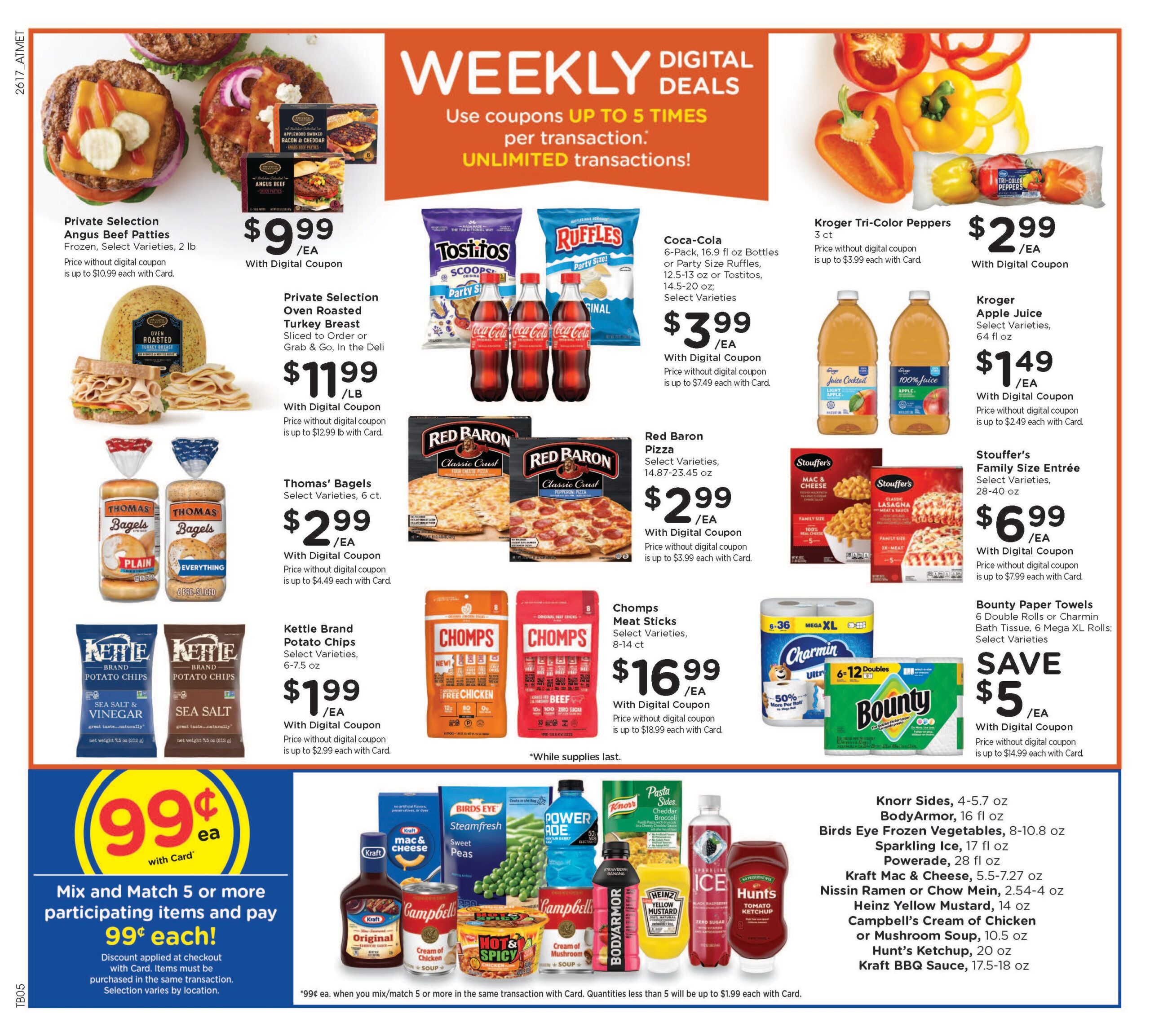 Kroger Weekly Ad Page 999999