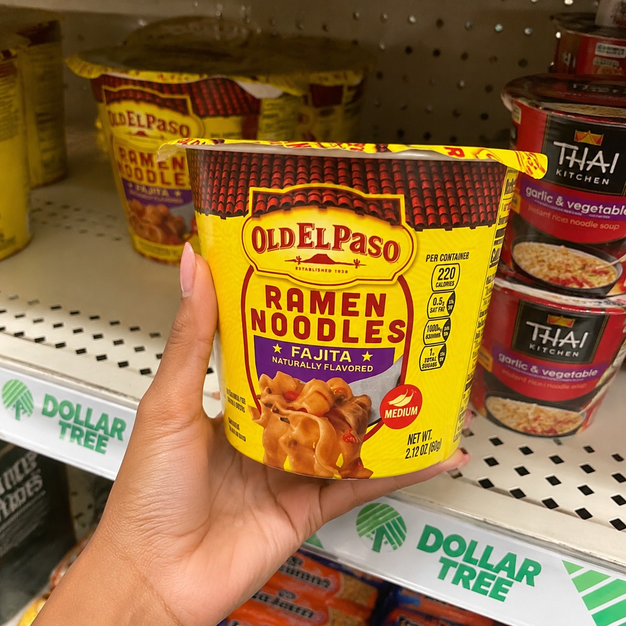 OLD EL PASO RAMEN NOODLES FAJITA NATURALLY FLAVORED