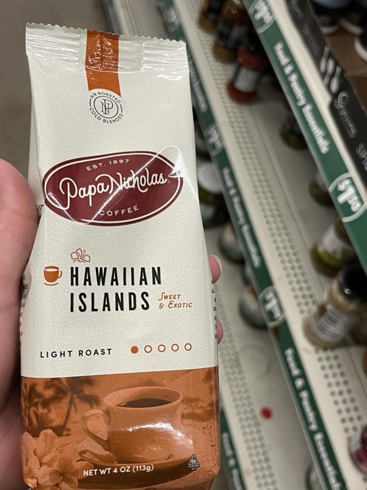 Papa Nicholas COFFEE HAWAIIAN ISLANDS LIGHT ROAST
