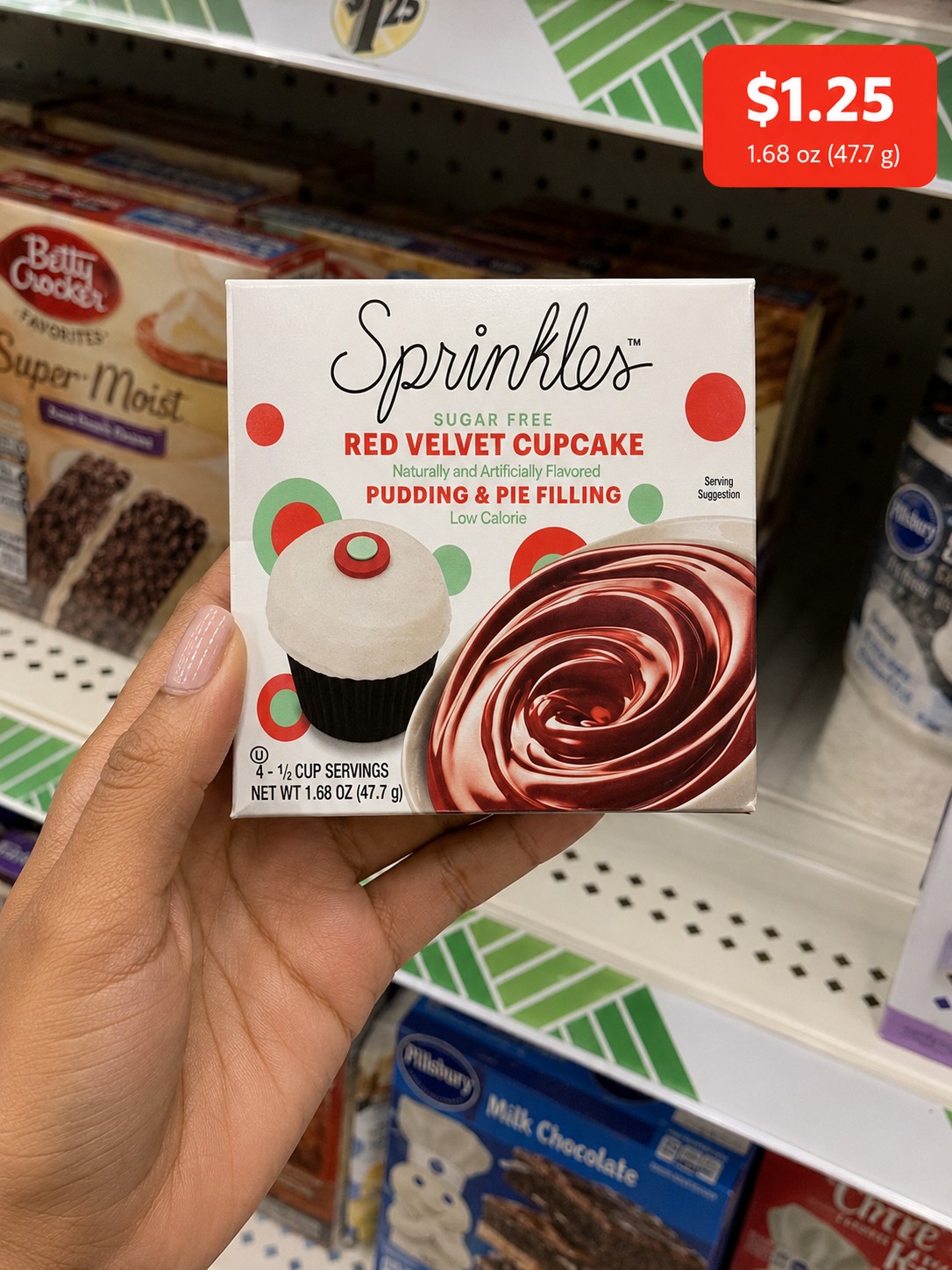 Sprinkles Sugar Free Red Velvet Cupcake Pudding & Pie Filling