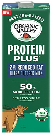 Organic Valley 48-oz. Protein Plus milk