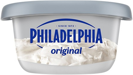 Select Philadelphia cream cheese tubs