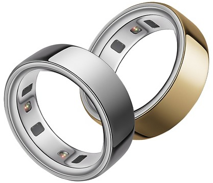 Oura Ring 4 in gold & silver