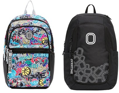 Overtime backpacks