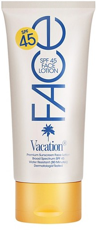 Vacation sunscreen SPF 45 3-oz. Classic face lotion