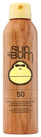 Sun Bum Original SPF 50
6-oz.sunscreen spray